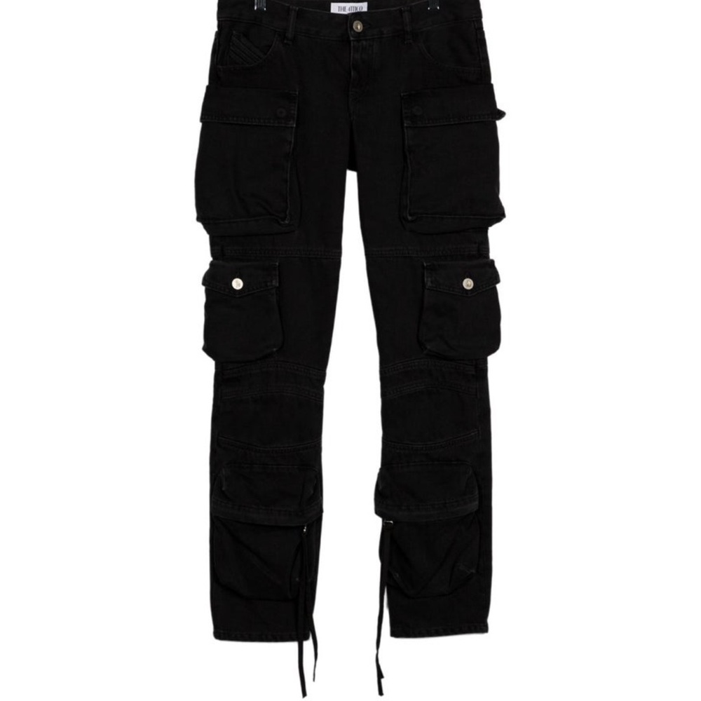 Attico
Mid-Rise Straight Leg Jeans